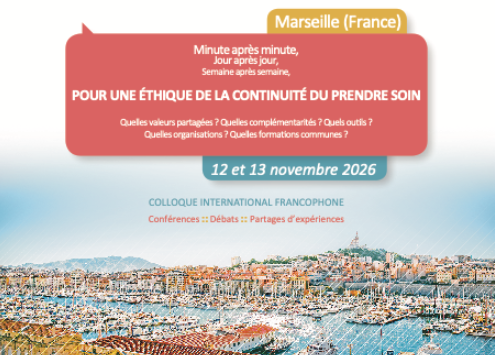 Minute après minute, Jour après jour, Semaine après semaine, POUR UNE ÉTHIQUE DE LA CONTINUITÉ DU PRENDRE SOIN