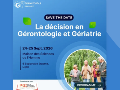 Les journées gérontologiques : La décision en Gérontologie et Gériatrie